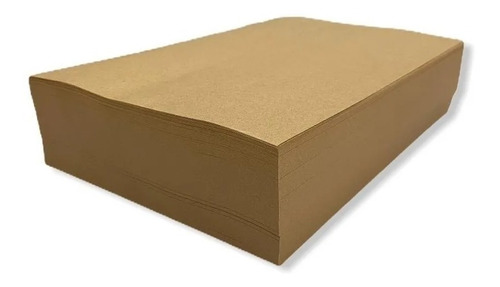 Imagen 5 de 5 de Papel Kraft A4 Misionero Madera 120 Grs Paquete 100 Hojas