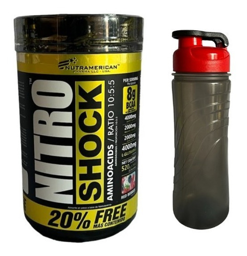 Nitro Shock Upn Aminoácido Bcaa - Unidad a $94900