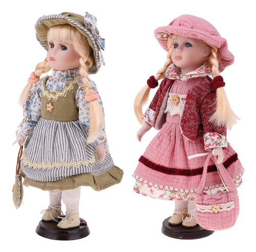 30cm Clásica Porcelana Muñeca Muñeca Personas Figura De Acci