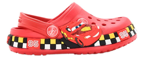 Suecos Zapatos Chancla Cars Rayo Mcqueen Disney Niños