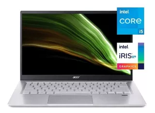 Notebook 8gb Acer Swift 3 Intel I5 1135g7 256gb 14'' Fhd