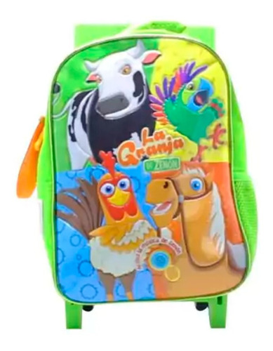 Mochila Jardin Carro 12´´ Granja De Zenon C/ Sonido Gz118