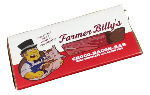 Barra De Chocolate Farmer Billys - Chocolate De Los Simpson