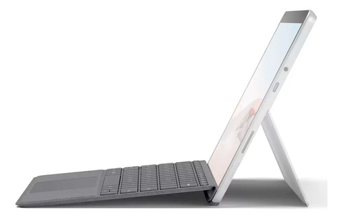 Teclado Type Cover Surface Go 2 Y 3 Microsoft Tela Alcantara Color Plateado