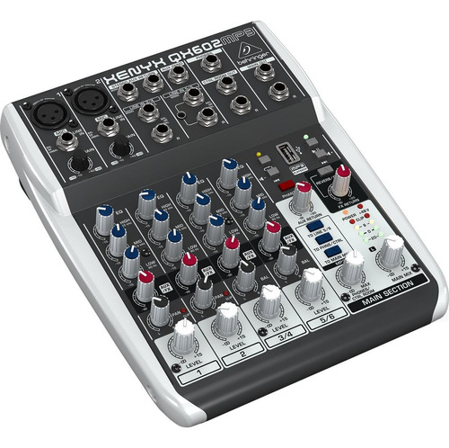 Consola Xenyx Behringer Qx602mp3 Mixer Oferta!!!