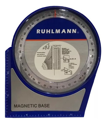 Nivel Angular Magnetico Inclinometro Medidor Angulos Ruhlman
