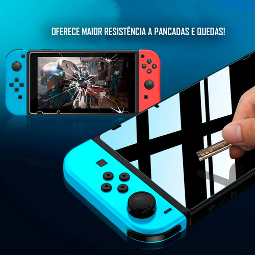 Película Anti-risco Para Display Para Nintendo Switch