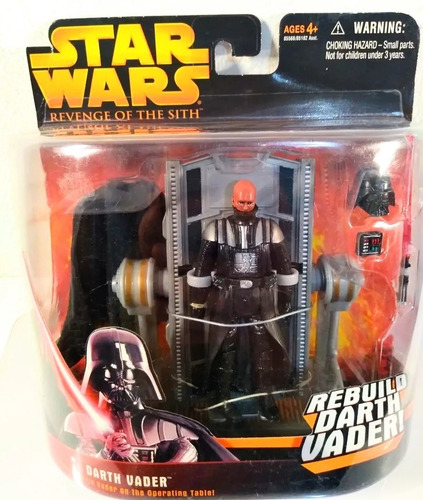 Star Wars Revenge Of The Sith 2005 - Rebuild Darth Vader (Usado)