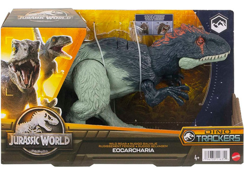Jurassic World Figura Eocarcharia Dino Trackers Rugido 