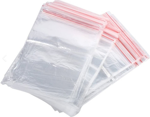 Bolsas Celofán Con Cierre Hermético 16x23p X100un