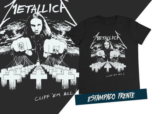 Camiseta Thrash Metal Metallica C2