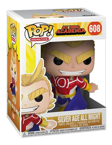 Funko Pop Animation: My Hero Academia - All Might Silver Age (Usado)
