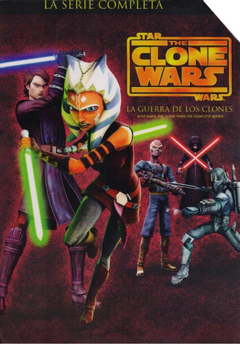 Star Wars Clone Wars Guerra Clones Serie Completa Boxset Dvd