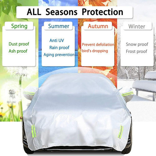 Funda Para Medio Coche Con Algodón Para Todo Tipo De_3697153