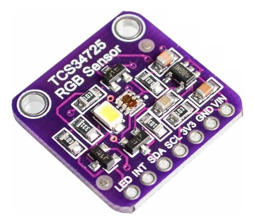 2 Unids Tcs34725 Módulo De Sensor De Color Compatible Con Ar