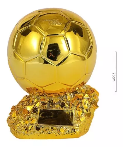 Copa do mundo Bola de Ouro Troféu de Futebol Réplica Campeão