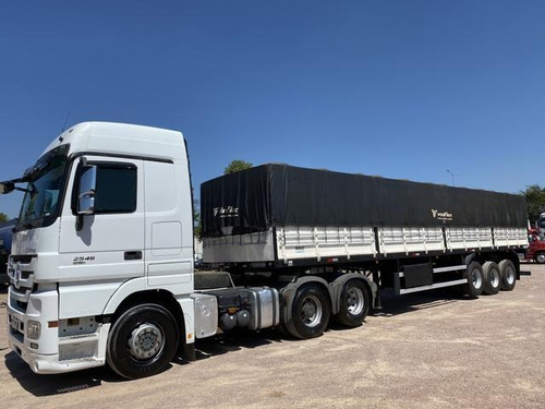 Conjunto Mb 2546 Engatado Randon Graneleira 2014 Ls
