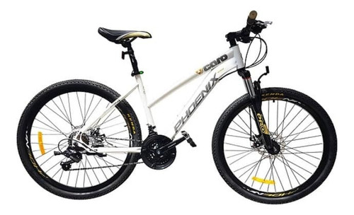 Bicicleta Phoenix Caro 26 Color Blanco