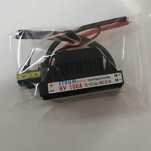 Controlador Esc Cepillado De 12 A 48 V, Compatible Con Motor