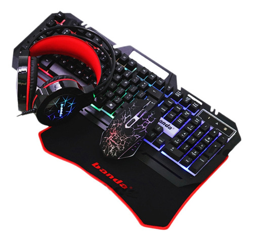 Set Combinado De Ordenador Banda G11, Teclado Para Juegos, R