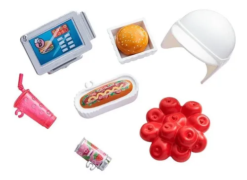Barbie carrito de bocadillos hotsell