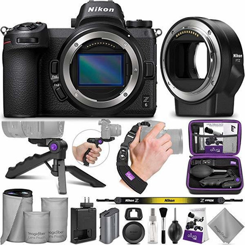 Camara Nikon Z6 Mirrorless Digital Body + Nikon Ftz Mount ®