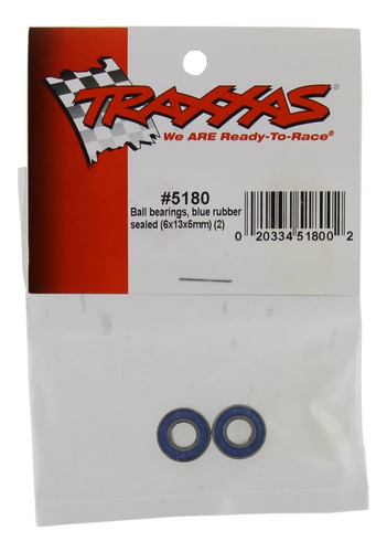 Traxxas 5180 Ball Bearings 6x13x5mm, 2-piece, 56-pack