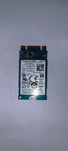 Disco M2 Nvme 2242 Pcie Toshiba De 128gb