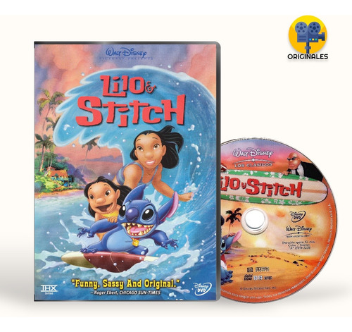 Película Original En Dvd Lilo Y Stitch.