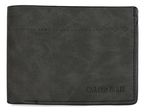 Billetera De Hombre Nick Negra Carven Paris
