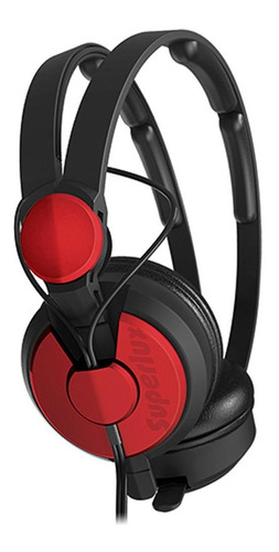 Fone de ouvido on-ear Superlux HD562 red