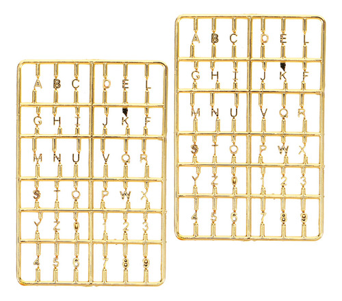 2 Letras Con Números Para Puertas De Casas De Muñecas: Decor