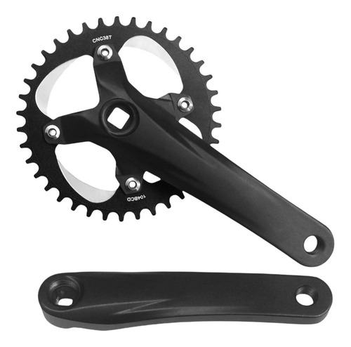 Piñón Fijo De Bielas De Bicicleta De Platos Y Bielas 38t