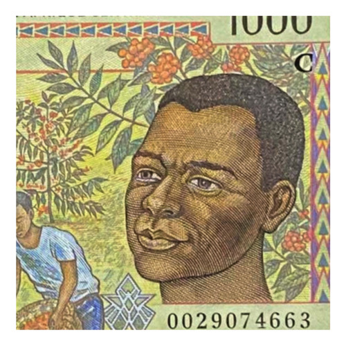 Congo - 1000 Francos - Año 2000 - E. A. C.