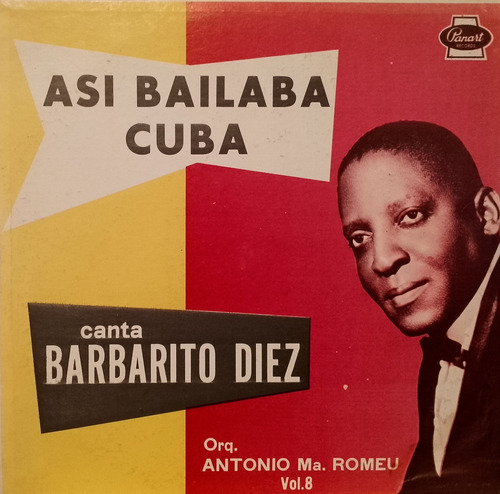 Disco Lp - Barbarito Diez / Así Bailaba Cuba Vol.8. Album