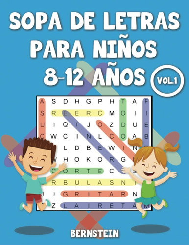 Libro: Sopa De Letras Para Niños 8-12 Años: 200 Sopa De Letr