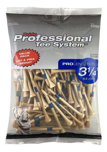 Tee Plus Prolength De 3 1/4 Pulgadas, Paquete De 135, N...