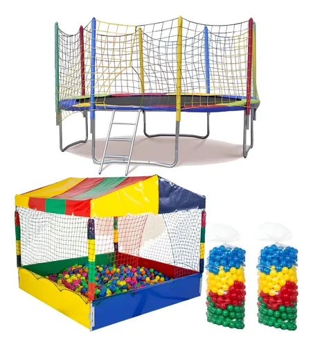 comprar Cama Elástica 3,05m Premium + Piscina 1,50m C\u002F 1000 Bolinhas