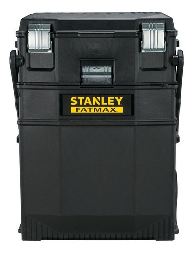 Caja De Herramientas Stanley 020800r De Plástico Con Ruedas 411.4mm X 548.6mm X 629.9mm Negra