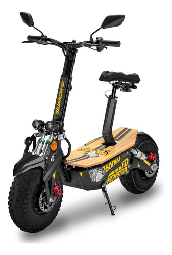 Scooter Elétrico Td Monster - 1600w - Suporta Até 140kg