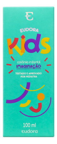 Colônia Infantil Imaginação Eudora Kids Caixa 100ml