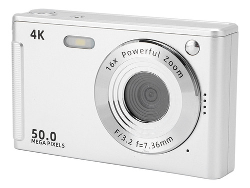 Cámara Digital 4k Con Pantalla Completa De 50 Mp Y 2.8 Pulga