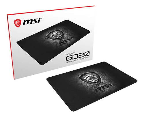 Msi Agility Gd20 Premium Gaming Mouse Pad, Tamaño Mediano Es