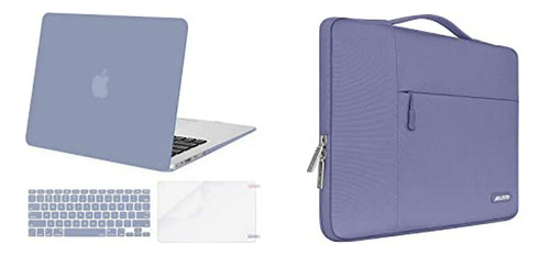 Funda Macbook Air 13 2010-2027,a1369/a1466,lavanda