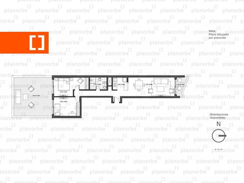 Venta De Apartamento Obra Construcción 2 Dormitorios En Centro, Torre Centra Unidad 204