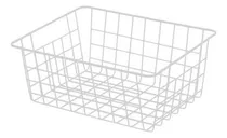 Comprar Set 2 Cestos Canastos Metal Organizador Grande Baño Cocina