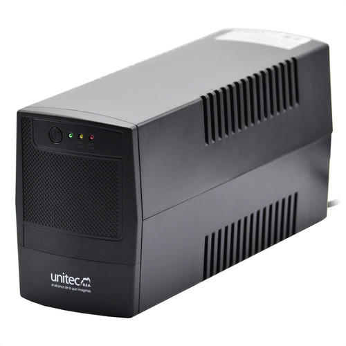 Ups Interactiva Unitec De 600va/360w Con 6 Tomas (4 Backup)