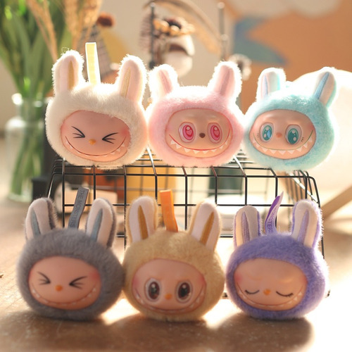 Muñeca Labubu Monster Mysteries Con Llavero