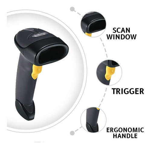 Zebra Ls2208 General Purpose Bar Code Scanner