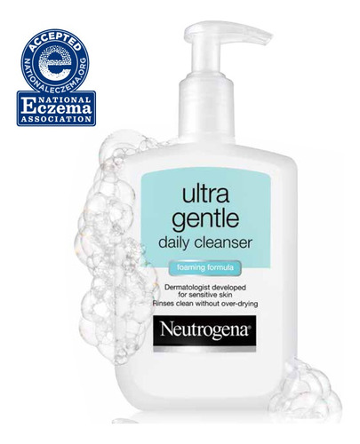 Neutrogena Ultra Gentle Espuma Limpiadora Facial  354ml 